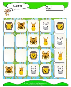 Sudoku Çocuk Bulmacaları